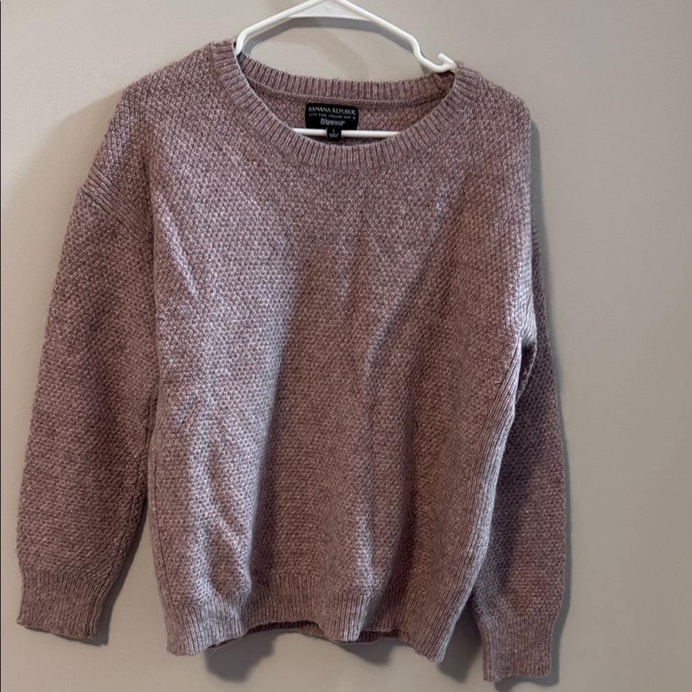 Banana Republic Women's Sweater - Mauve